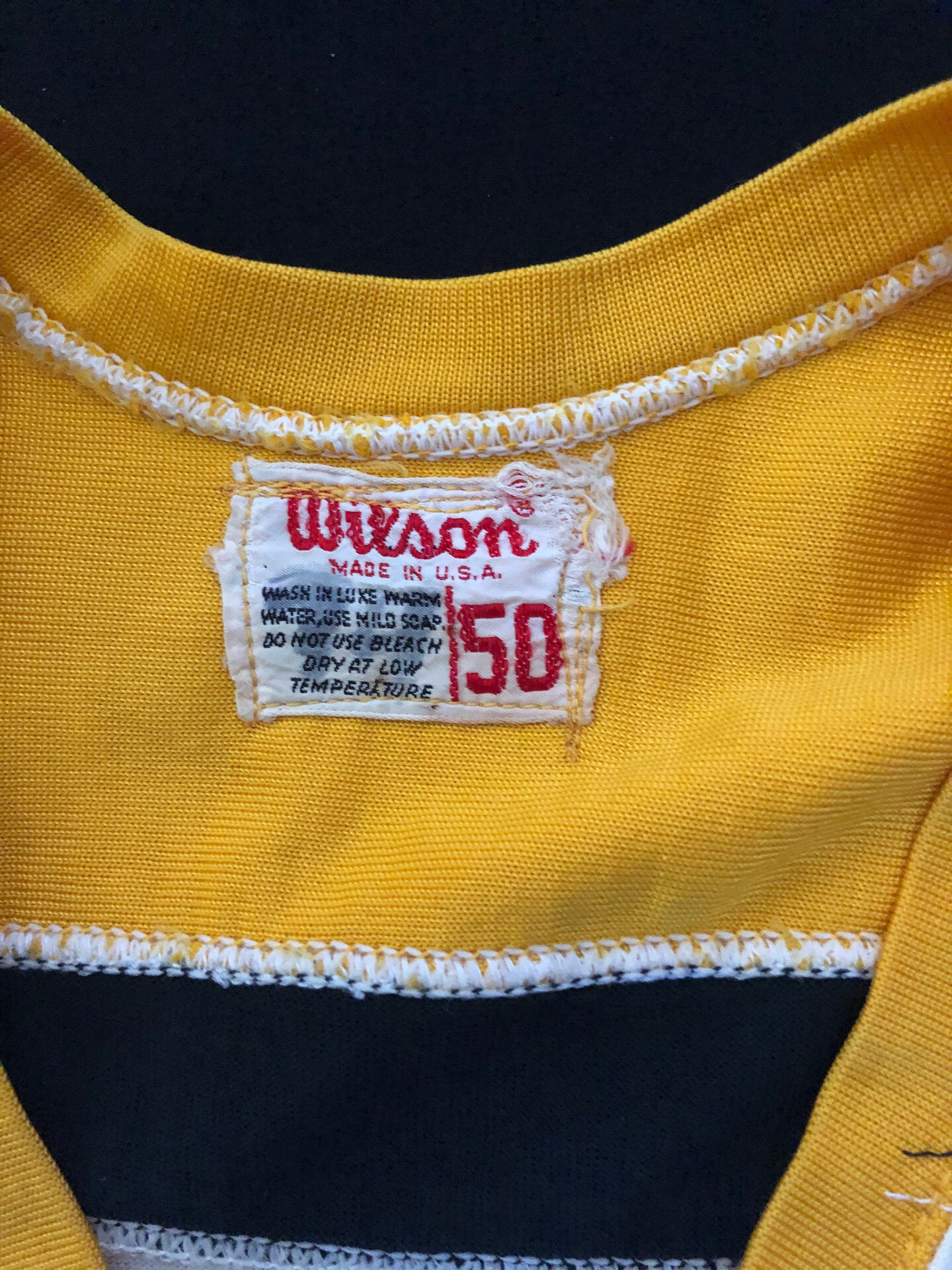 Frosty's Hockey World - Boston Bruins Jersey History: 1973-1974