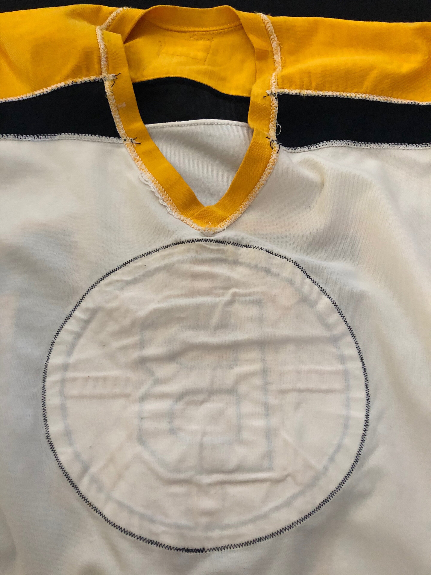 1973-74 Derek Sanderson/Bobby Schmautz Bruins Game Worn Jersey