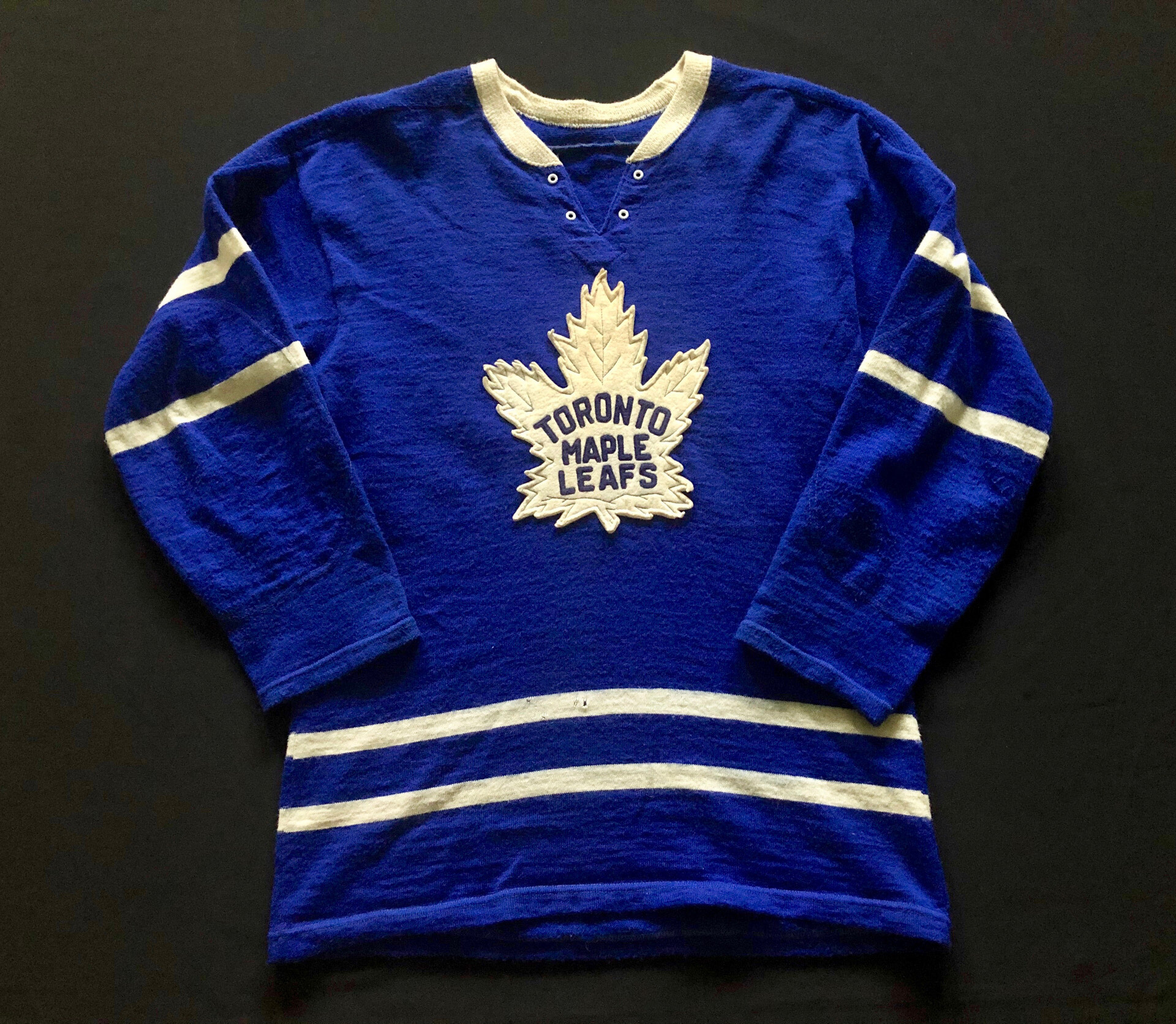 toronto maple leafs game worn jersey