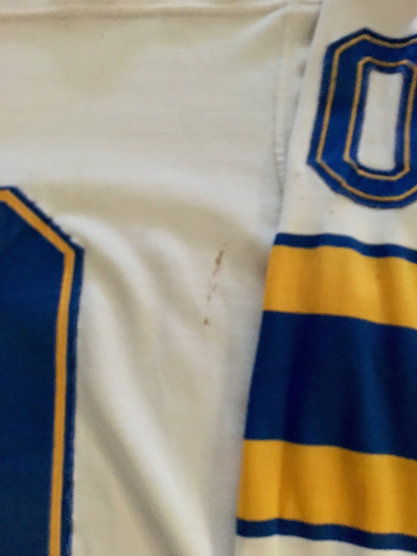 NHL St. Louis Blues 1973-74 uniform and jersey original art – Heritage  Sports Art