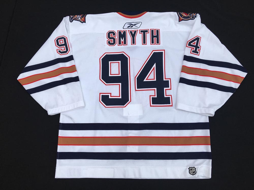 Custom Hockey Jersey Mens 94 Ryan Smyth Vintage Edmonton Oilers